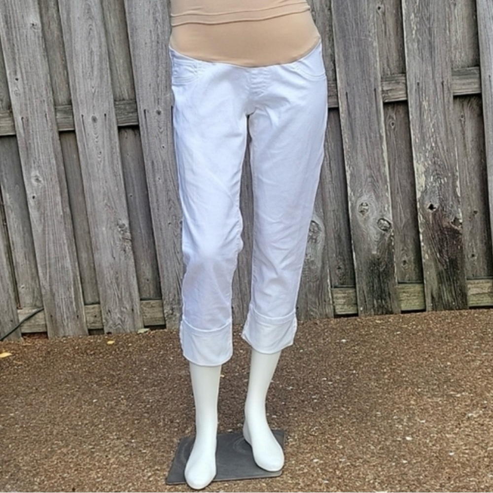 Motherhood Maternity Cropped Jeans